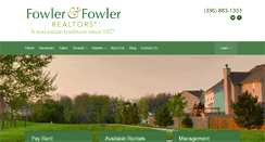 Desktop Screenshot of fowler-fowler.com